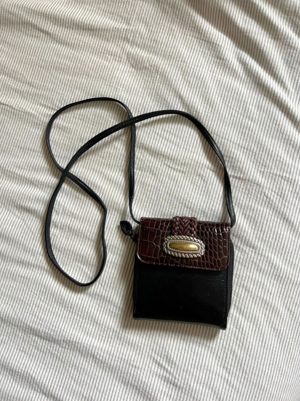 Brighton Double Fold Credit Card & Coin Wallet/Crossbody